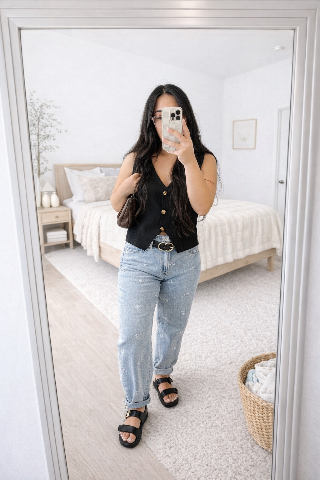 Risen High Rise Barrel Jeans