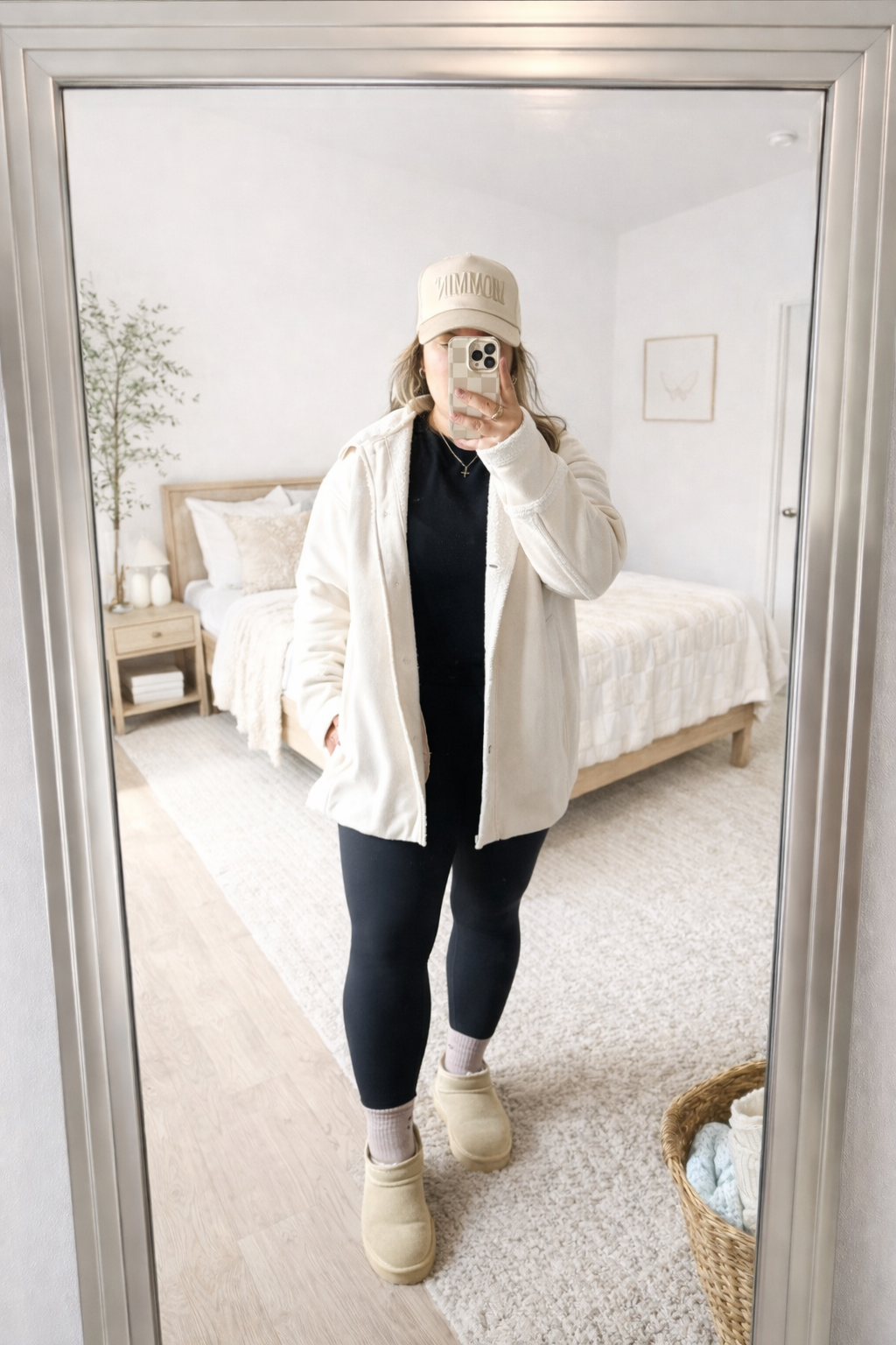 Parchment Suede Sherpa Jacket — Oak + Ollie Western Cozy Layer