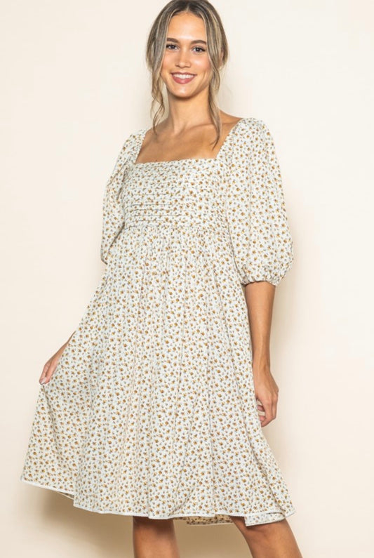 The Meadow Grace Midi Dress